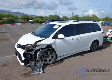 2019 Toyota Sienna Se Premium 8 Passenger from USA, damaged, VIN 5TDXZ3DCXKS993095